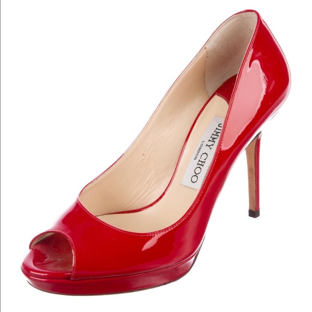 Jimmy Choo Patent Leather Pumps